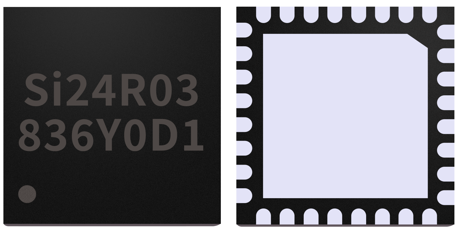 Si24R03 — Ultra-Low-Power RISC-V + 2.4 GHz Wireless SoC